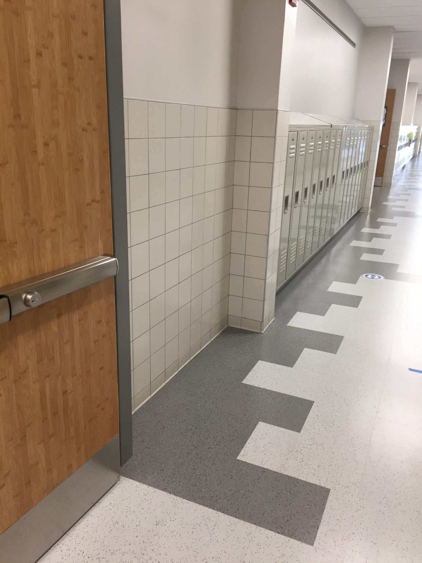 Colgate Elementary School Upofloor Quartz Tile