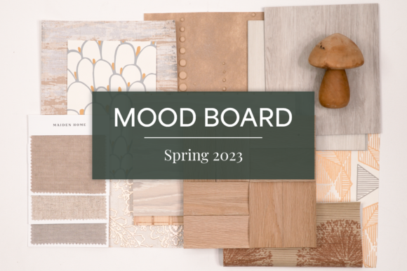 Spring Neutral Mood Board