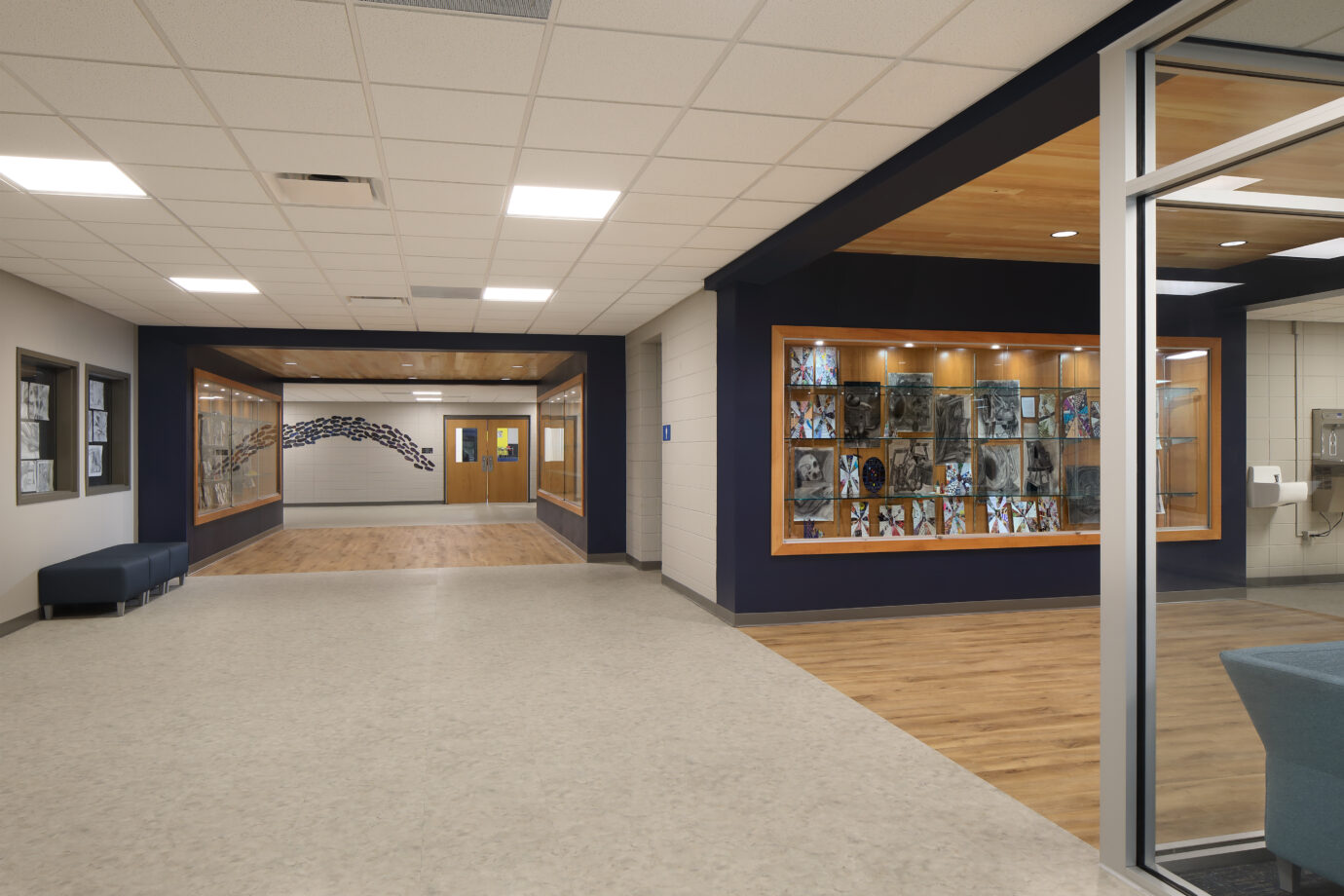 LVT in School Lobby